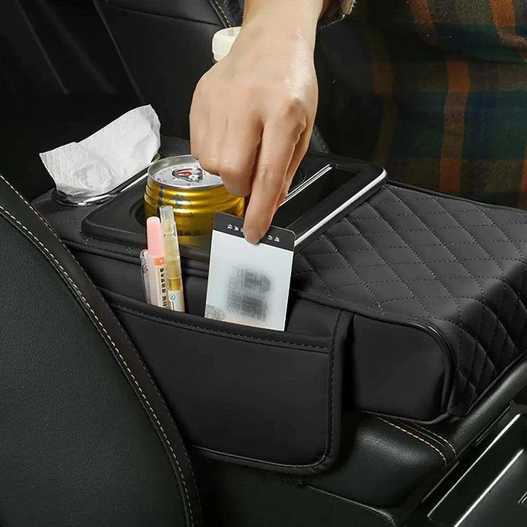 Accoudoir central multifonction pour voiture – Confort et organisation