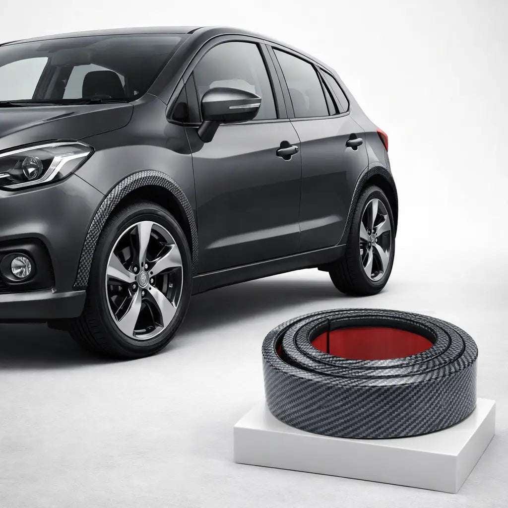 Protections de passage de roue effet fibre de carbone – 3 mètres