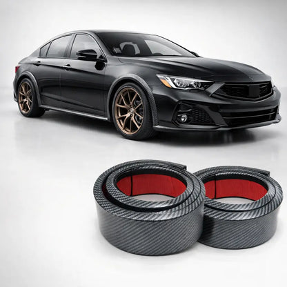 Protections de passage de roue effet fibre de carbone – 3 mètres