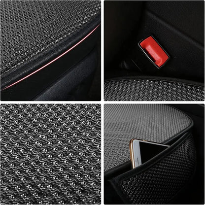 (4 Sièges) Coussin de siège auto élégant et pratique