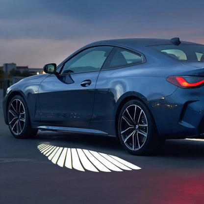 Lumières de Bienvenue en Forme d’Ailes d’Ange pour Voiture