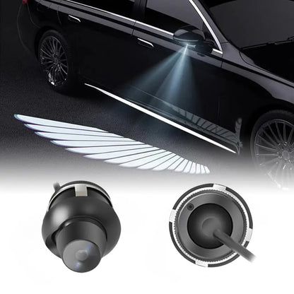 Lumières de Bienvenue en Forme d’Ailes d’Ange pour Voiture